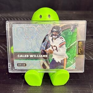 Caleb Williams QB1 On The Clock Rookie Card